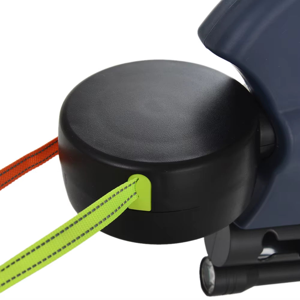 Retractable Dog Leash Lead for Small Dogs Cats Outdoor Walking with Lights Puppy Long Nylon Traction Rope Yorkshire Supplies